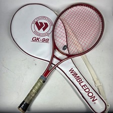 Wimbledon GK-98 Tennis Racquet 4 1/8 w/ Bag / Carrying Case