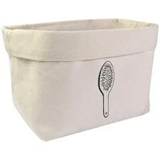 Large 'Hair Brush' Canvas Organiser / Storage Bag (OR00003634)