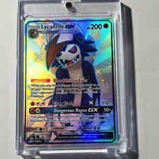 Pokémon TCG Lycanroc GX SV66/SV94 Hidden Fates Shiny Vault Full Art Holo EN on eBay