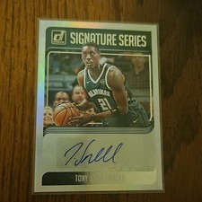 Panini 2018-19 Donruss Optic Signature Series Tony Snell Auto SG-TSN