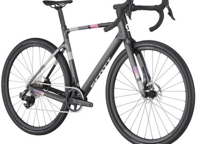 Scott Addict Gravel 30 Carbon Black SML Sram Rival AXS 