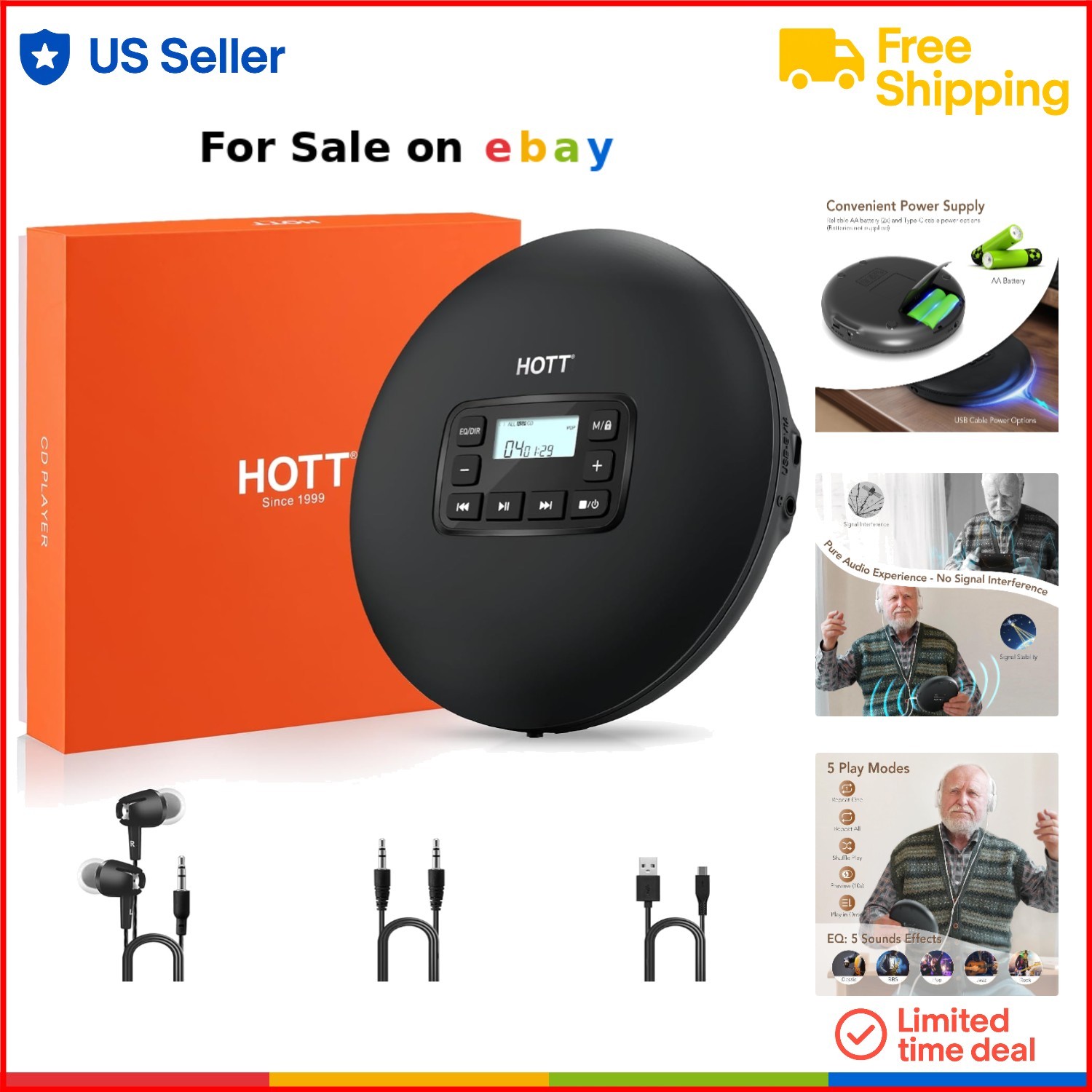 Anti-skip Protection Mp3/cd-r Compatible Compact Audio For..
