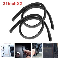 2pcs Car Door Weatherstrip Epdm Rubber Seal Strip Soundproof B Pillar Universal 2pcs Car Door Weatherstrip Epdm Rubber Seal Strip Soundproof B Pillar Universal