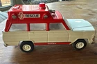 Vintage Tonka Jeep Rescue Grand Cherokee Wagoneer In Great Condition 9” Long.