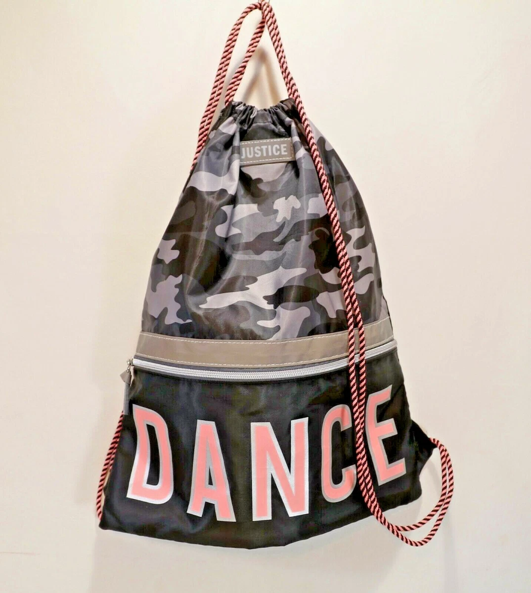 Justice drawstring bag cheap
