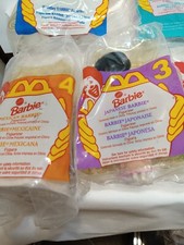 13 McDonalds Barbies selectas elegidas diversa etnia, carrera, vacaciones, niño