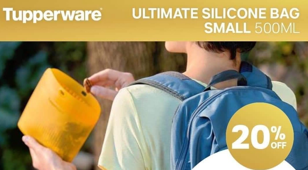 Tupperware Ultimate Silicone Bag Small Australia