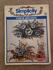Flower Arranging, instruction booklet, Simplicity, #3600