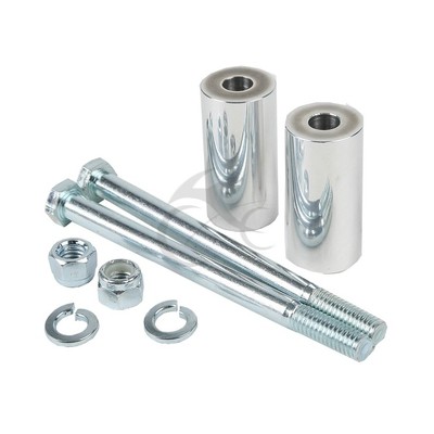 Chrome Handlebar Risers 2'' Fit For Kawasaki Vulcan 800 1500 1600 2000 Classic
