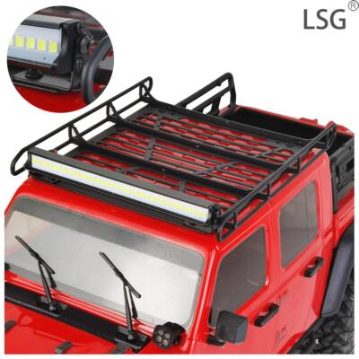 Roof Rack Luggage LED Light Kits for 1/10 RC Crawler Axial