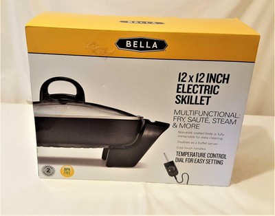 bella 12x12 inch electric skillet