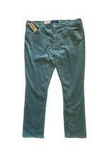 POLO RALPH LAUREN SULLIVAN SLIM CORDUROY PANTS MINT GREEN STRETCH Size 38x32 NWT