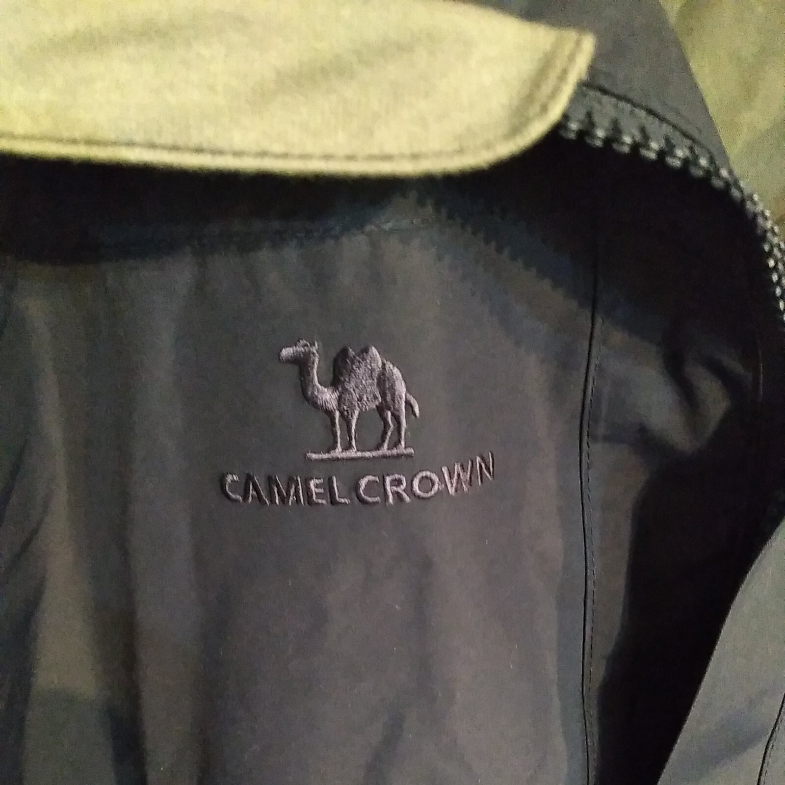 Camel Crown Mens Z8W231159 Navy & Gray 3 In 1 Windbreaker Jacket Size M