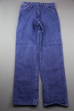 Vintage Women's Wrangler High Rise 13MWZ Jeans Straight USA Sz 13x32 Msr 30x31 