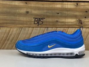 nike air max 97 blue and gold
