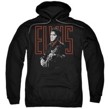 ELVIS PRESLEY RED GUITARMAN Licensed Adult Hooded Sweatshirt Hoodie SM-5XL
