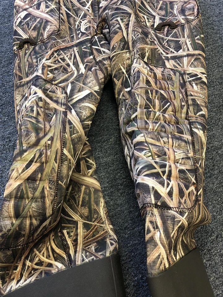 New 5mm Kobuk Shadow Grass Blades Camo Neoprene Hunting Wader Lug Size 13R 1600g - Image 4 of 4