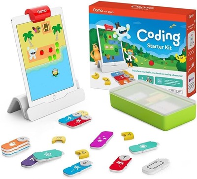 Osmo Coding Starter Kit for iPad 3 Learning Games Stem Toy- NEW SEALED