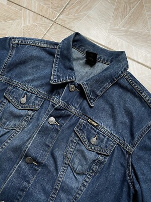 Vintage Archive Diesel Women's Denim Jacket Logo XL Blue | eBay