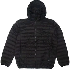 Puffer Hoodie jacket  by Ruxen  soft designer luxury  size medium adult