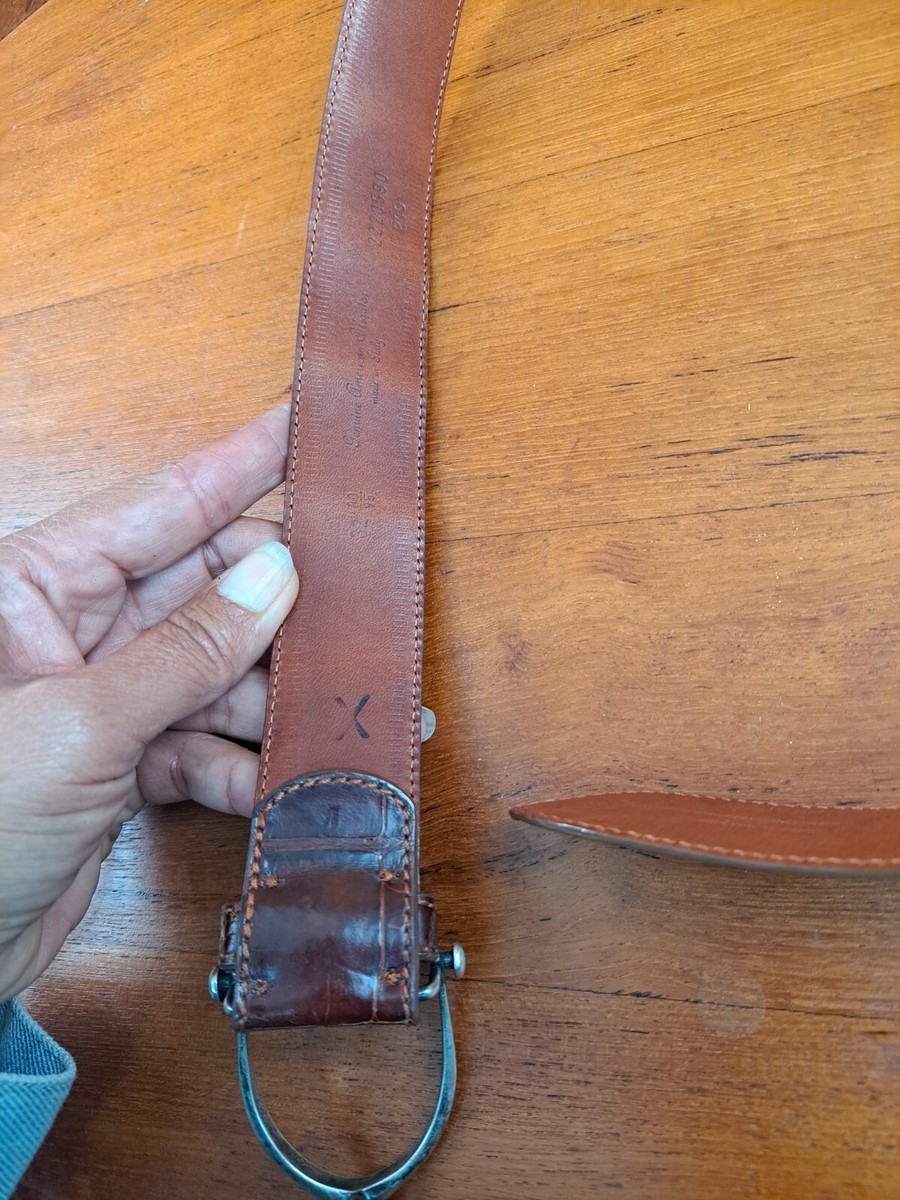 vtg Polo Ralph Lauren sterling 925 equestrian buckle genuine