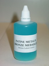 BRUNISSEUR PATINE POUR MÉTAUX 100 ml.  patine brunisseur métaux permet de teint+