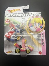 Hot Wheels 1:64 Mario Kart Diecast, Cat Peach Standard Kart
