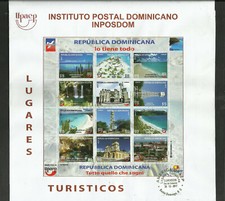 DOMINICAN REPUBLIC 2017 - UPAEP, FDC, RARE!