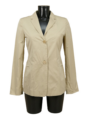 Jil Sander Damen Blazer Jacke 36 DE Beige Neuwertig  ( S 8507 )