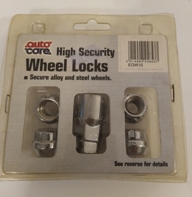AUTO CARE EQW10 HIGHT SECURITY WHEEL LOCKS 