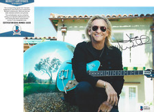 JOE WALSH THE EAGLES & JAMES GANG GUITARIST SIGNED 8x10 PHOTO BECKETT COA BAS
