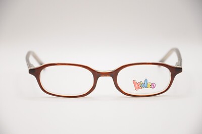 KIDCO #2 RECTANGULAR EYEGLASS FRAMES BROWN 43-19-125 NWD*