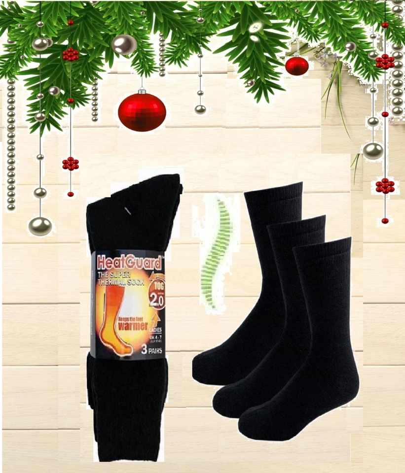 Damas Mujeres Calcetines Térmicos Invierno Cálidos 3 - Pares PROTECTOR TÉRMICO 2.0 TOG Caminar Foto 2 de 4