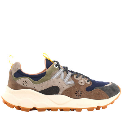 Flower Mountain P25us man low sneakers 0012017816.01.3B06 YAMANO 3 MAN