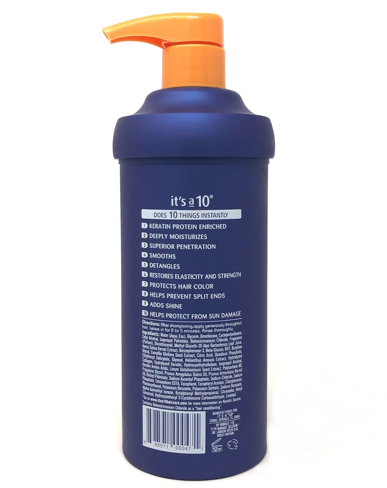 It’s A 10 Miracle Deep Conditioner Plus Keratin 17.5 Oz - Image 2 of 3