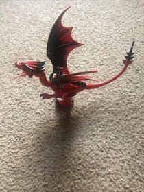 Red Dragon Figure from Lego Set 70403 Dragon Mountain, READ DESCRIPTION