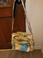 Ju-Ju Be Yellow Floral Diaper Bag Retired Floral Print