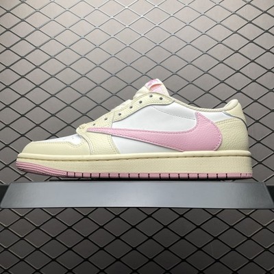 IQ7604-100 AJ 1 OG Low SP x Travis Scott Shy Pink