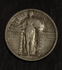 1920 Standing Liberty Quarter Choice VF   Lot 3586