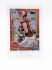 2025 Bowman Chrome University Football Orange Shimmer Refractor Tanner Koziol #154