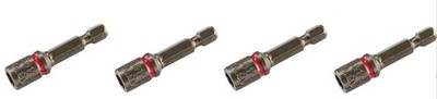 Malco MSH1/4T - Magnetic Hex Chuck Driver Bit 1/4''  LOT OF 4 NEW 