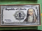 1/10 oz Silver Note 2026 Liberia Last Supper Jesus .999 w/COA & Box Mintage 5000 — photo 5