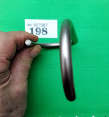 Gerüstrohr (SPEZIAL) S-HooK mit 90 Grad R/H Twist 6'' Lg s/s 8 mm Stange