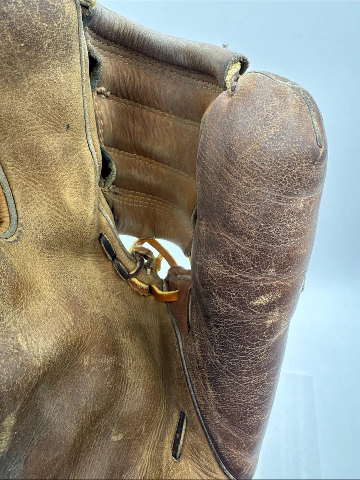 Guante de béisbol Wilson vintage CANADÁ 398340-1941 LH correa Hold-Tite A2030 Foto 2 de 4