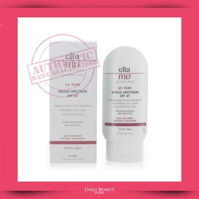 Elta MD UV PURE Broad Spectrum SPF 47 114g 4oz EXP 03/2027 NEW FAST SHIP