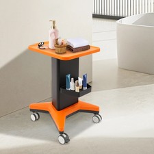Kosmetische Zahnmedizin Beauty Cart Warenkorb Mit Tray-Orange Und Schwarz