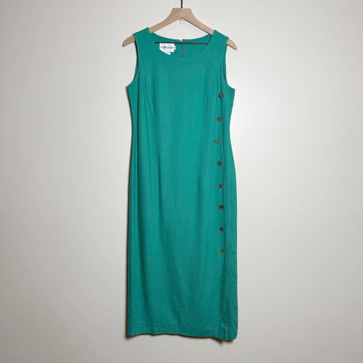 boden linen midi dress Ivy Placket Linen Midi Dress-Olive, Ivory Stripe main image 0