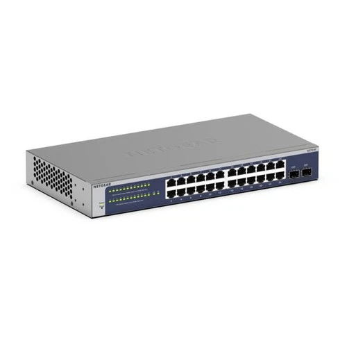 NETGEAR ProSAFE GS724Tv4 Managed L3 Gigabit Ethernet 10/100/1000 Full duplex Rac