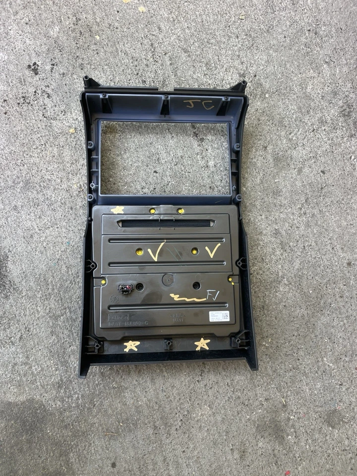 2014-2019 Ford Flex Radio Audio Climate Control Panel Sony EA8T-18A802-CB - Image 4 of 4