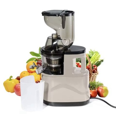 Cold Press Slow Masticating Juicer with Large Feed Chute   Whole Fruits & Vegeta